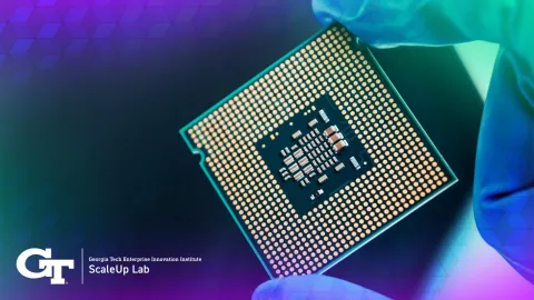 Quantum Computer chip